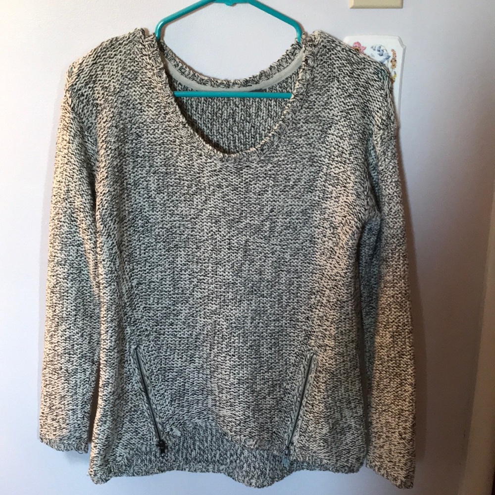 Francesca’s zipper detail sweater